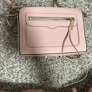 Rebecca Minkoff Blush Crossbody Bag with Gold Details
